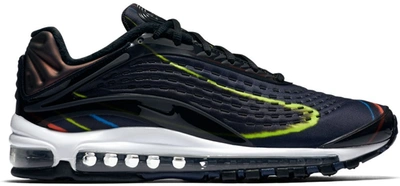 Pre-owned Nike Air Max Deluxe Black Midnight Navy In Black/black-midnight  Navy-reflect Silver | ModeSens