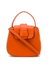 Nico Giani Myria Small Tote Bag In Orange