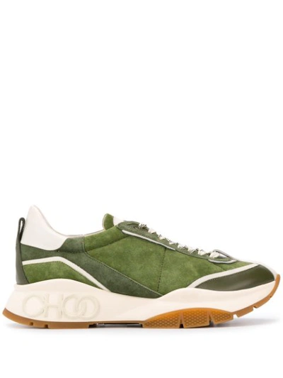 Jimmy Choo Raine Low-top Sneakers In Green