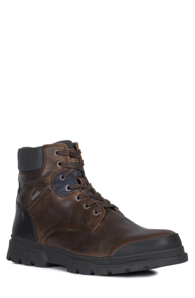 Geox Men's Clintford Waterproof Lace-up Boots In Brown