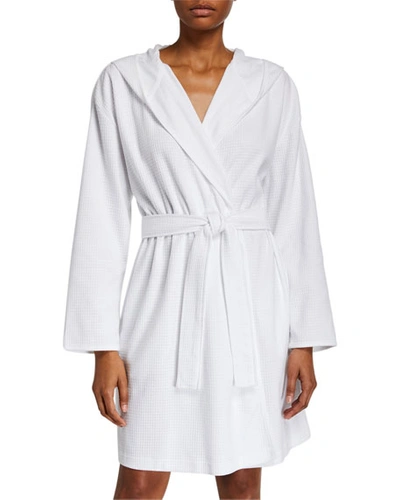 Skin Every Day Spa Waffle-knit Robe In White
