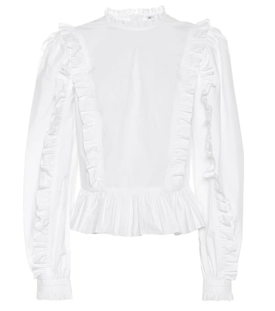 Jw Anderson Cotton Shirt In White
