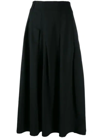 A.f.vandevorst A-line Midi Skirt In Black