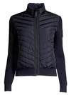 Canada Goose Hybridge Knit Jacket In Navy