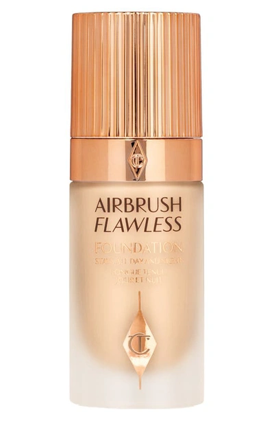 Charlotte Tilbury Airbrush Flawless Longwear Foundation 5 Warm In 5 Warm (fair Medium With Golden Yellow Undertones)