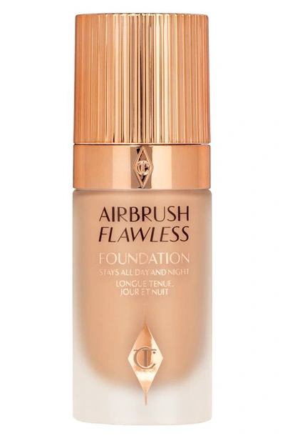 Charlotte Tilbury Airbrush Flawless Longwear Foundation 8 Cool In 8 Cool (medium Tan With Pink Red Undertones)