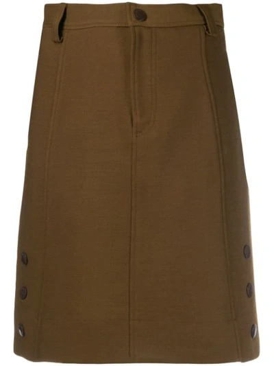 See By Chloé Knee Length Skirts In Brown