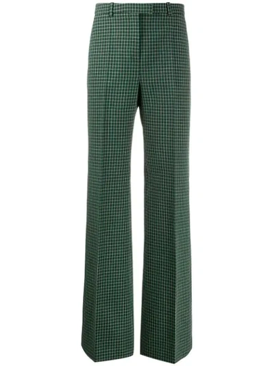 Givenchy Hose Mit Gittermuster In Green