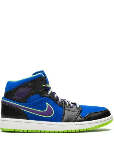 Jordan Air  1 Mid Sneakers In Blue