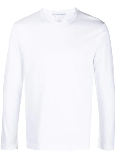 Comme Des Garçons Shirt Comme Des Garcons Shirt White Forever Long Sleeve T-shirt