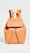 Mansur Gavriel Backpack In Cammello/rosa