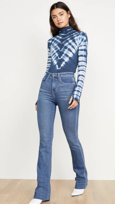 Jordache High Rise Boot Cut Jeans In Blue