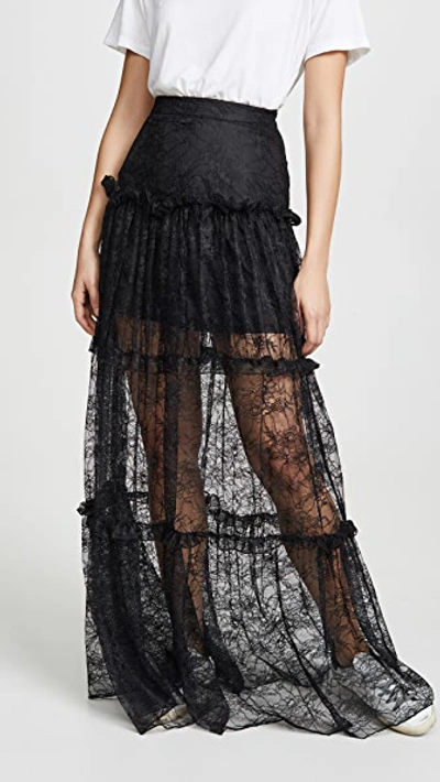 Paper London Coquillage Skirt In Lace Is More