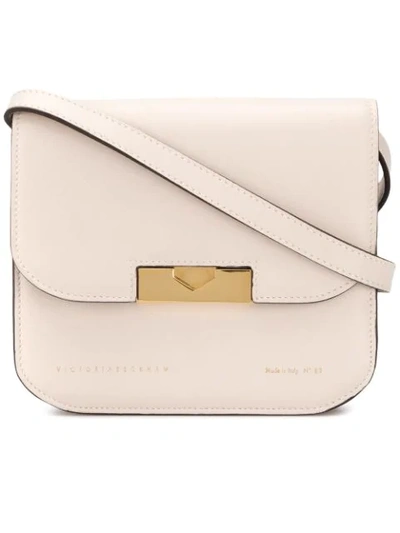 Victoria Beckham Eva Cross Body Bag In Cream ModeSens