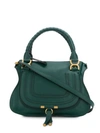 Chloé Marcie Tote Bag In Green