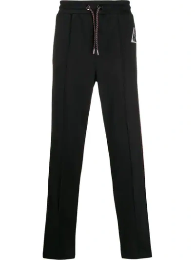 Les Hommes Track Trousers In Black