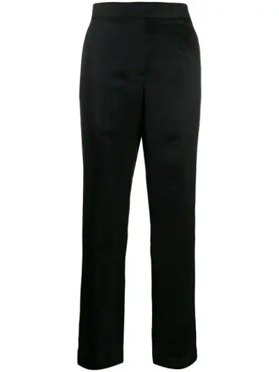 Helmut Lang Slim Fit Trousers In 001 Black