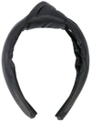 Lele Sadoughi Knotted Headband In Schwarz