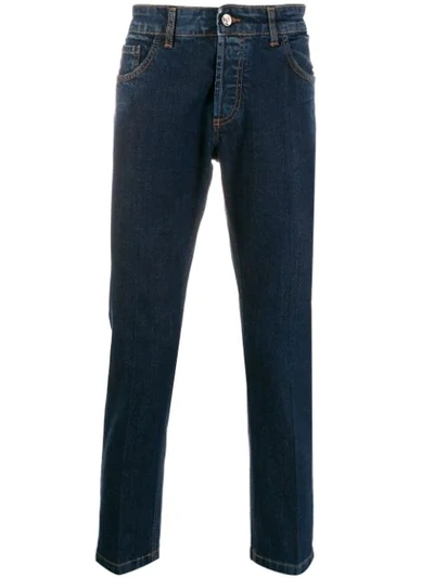 Entre Amis Slim-fit Jeans In Blue