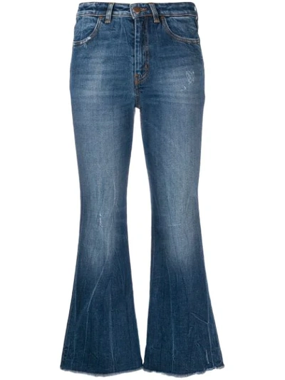 Pt05 Cher Cropped Flares In Blue