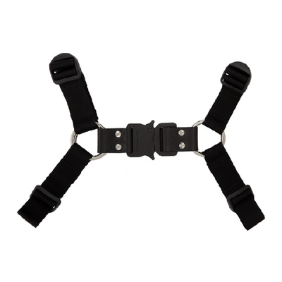 Alyx 1017  9sm Ssense Exclusive Black Leather Harness In Blk0001 Blk