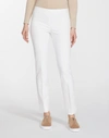 Lafayette 148 Plus-size Jodhpur Cloth Front Zip Bleecker Pant In White