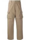 Jacquemus Cotton-canvas Zip-off Cargo Trousers In Neutrals