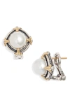 Konstantino Kleos 7.5-8mm Pearl-post Earrings