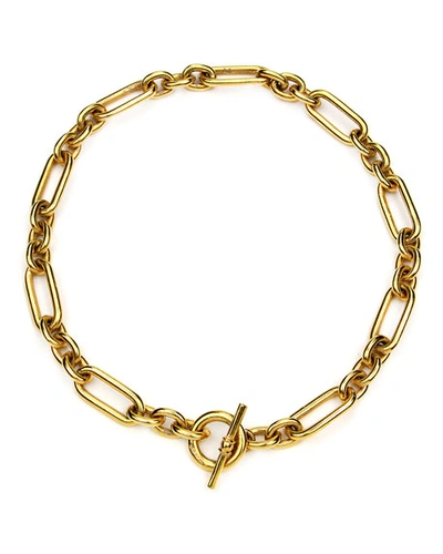 Ben-amun Short Chain-link Necklace In Gold