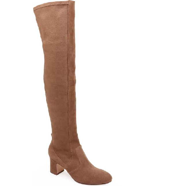 splendid over the knee stretch back boot