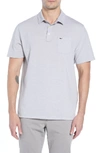 Vineyard Vines Solid Edgartown Classic Fit Polo Shirt In Monument Grey