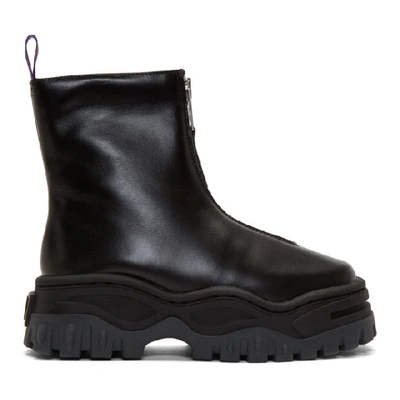 Eytys Raven Platform-sole Leather Ankle Boots