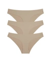 Honeydew Women's Lexi Bikini Panty, Pack Of 3 In Nude