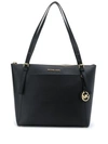 Michael Michael Kors Voyager Large Tote In Black