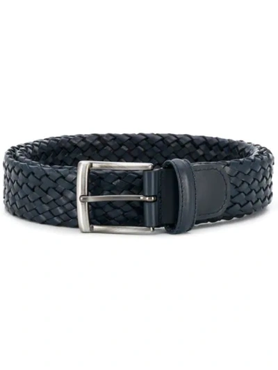 Anderson's Woven Style Belt In Blue