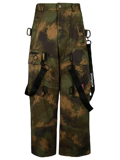 Off-white Paintbrush Trousers In Camo