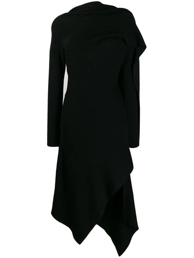 Monse Wool Dress In Black