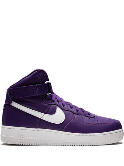 Nike Air Force 1 High Retro Qs Sneakers In Purple