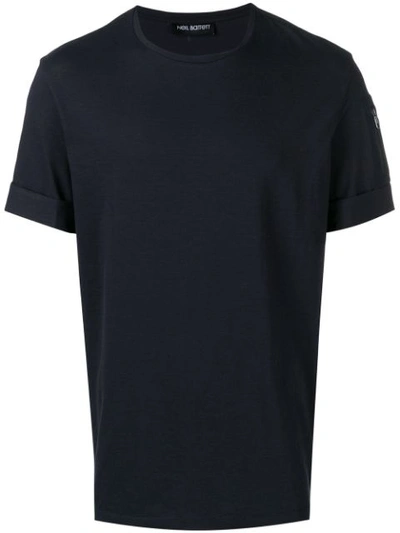 Neil Barrett Cotton T-shirt In Black