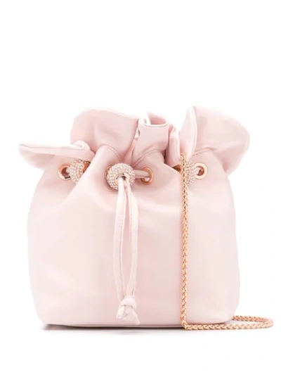 Sophia Webster Emmie Embellished Pouch Bag In Pink