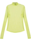 Nomia Mockneck Sweatshirt In Green