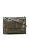 Saint Laurent Large Niki Shoulder Bag In Green