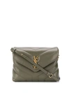 Saint Laurent Toy Loulou Crossbody Bag In Green