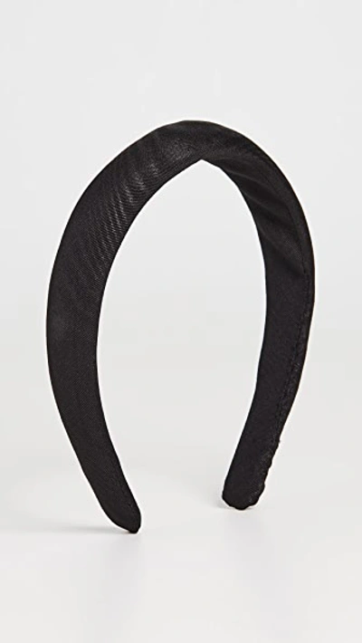Loeffler Randall Marina Puffy Headband In Black
