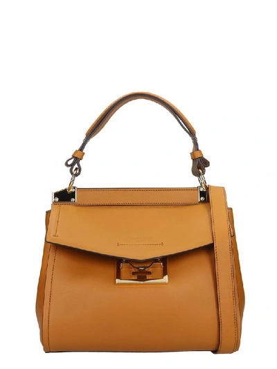 Givenchy Mystic Small Shoulder Bag In Beige Leather