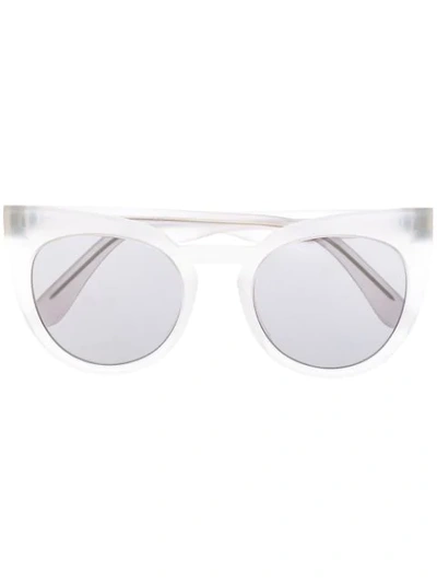 Mykita X Maison Margiela Cat-eye Sunglasses In Grau