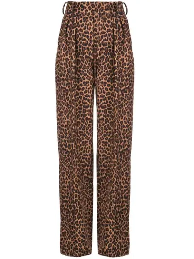 Sara Battaglia Leopard Wide