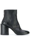 Marsèll Leather Ankle Boots In Black