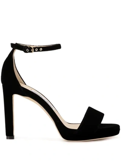 Jimmy Choo Misty Buckled Sandals In Black