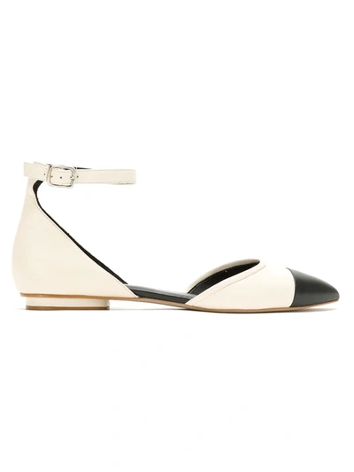 Sarah Chofakian Leather Sandals In White